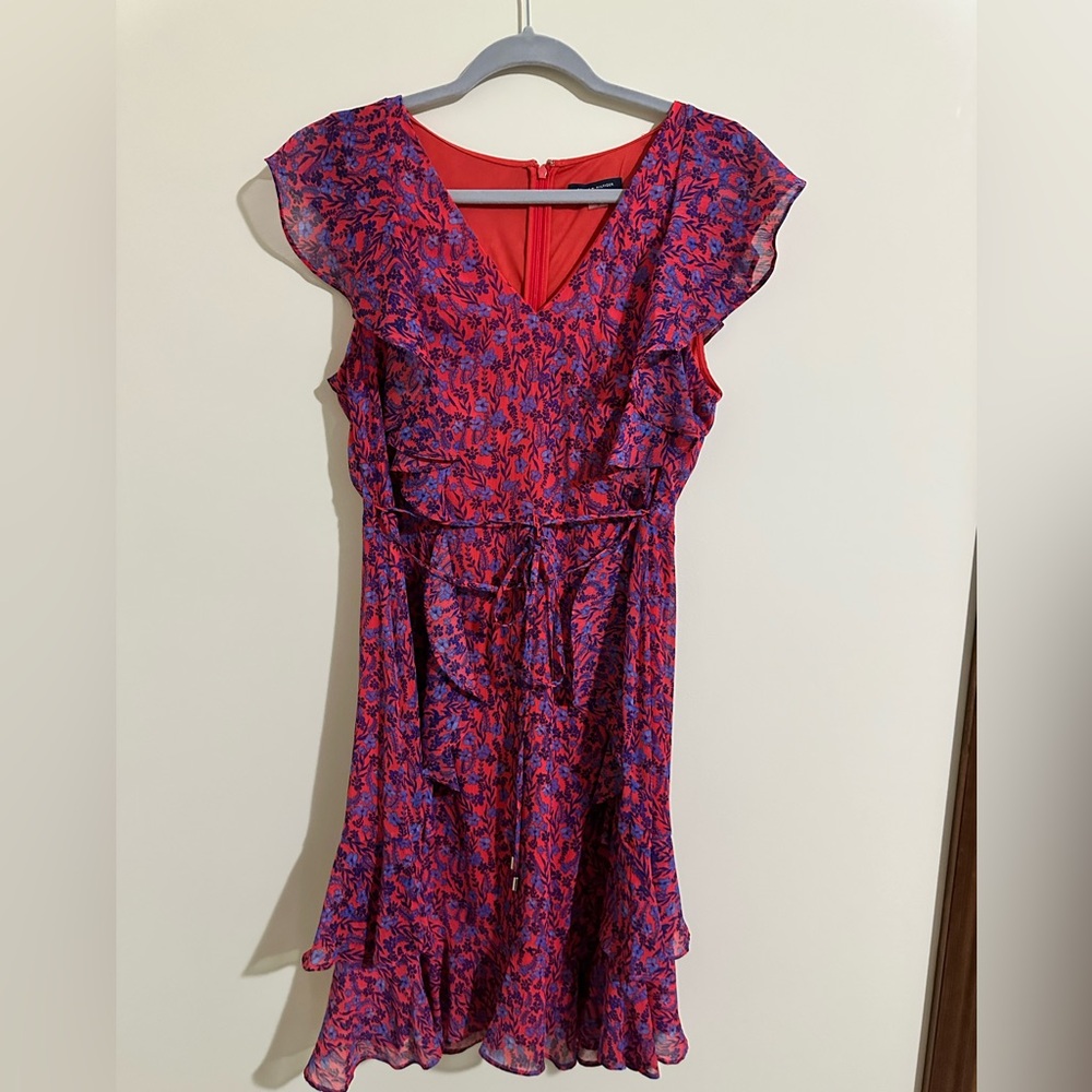 Tommy Hilfiger Dress in Orange and Blue